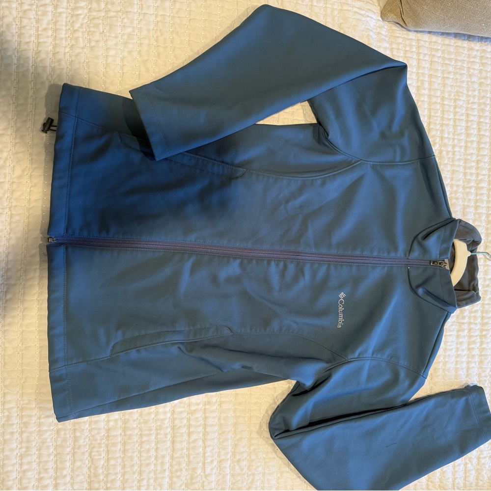 Columbia Gray Fleece Jacket